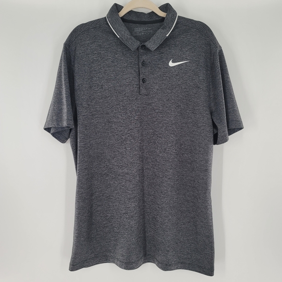 Nike Golf Breathe Heather Polo 833063 Sz XL - Standard Fit - Picture 1 of 11